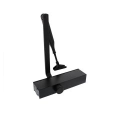 INTERSTEEL TÜRSCHLIESSER 120 MIT SCHERENARM 207X55X40 SCHWARZ
