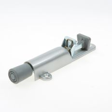  TÜRFESTSTELLER AUS ALUMINIUM INKLUSIVE GUMMISTOPFEN UND FEDER 30MM 1026-02