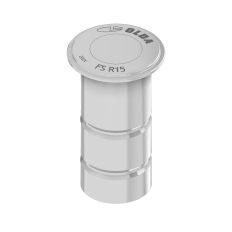 FS R15 / Verschlusstopf Ø 16MM für 10-15MM Stangen geklebt