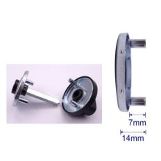 D4E ALUMINIUM RUNDE TÜRROSETTE TOILETTE WC VERSCHLUSS