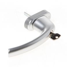 DREHSCHEIBENGRIFF FENSTERGRIFF ABSCHLIESSBAR STIFT 7X32MM EV1 ALU