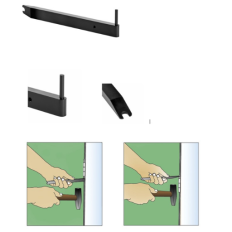 Scharnierstift-Tickerstahl-Kombikraft