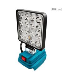 LED-LAMPE GEEIGNET FÜR MAKITA-AKKU 27W-5400 LUM