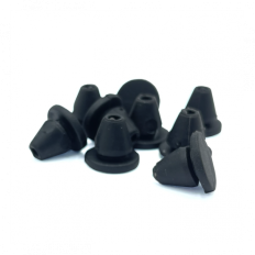 BERKVENS ANSCHLAGDÜBEL FÜR RAHMEN BV1 SCHWARZ 1,5MM (PRO STÜCK)
