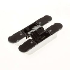 UNSICHTBARES SCHARNIER, 3D, TYP HIDE 134-60, ABMESSUNGEN 134X24X21MM, SCHWARZ