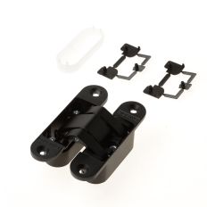 ARLU UNSICHTBARES VERSTELLBARES 3D-SCHARNIER "SMALL" SCHWARZ