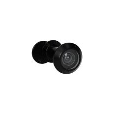 D4E TÜRSPION ABSPERRKL. STAHL SCHWARZ 35-58 MM SICHTWINKEL 180 GRAD 90 MIN