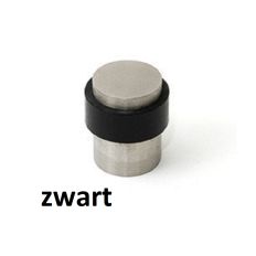 D4E TÜRSTOPPER EDELSTAHL STEHEND DURCHMESSER X HÖHE 29X45 MM EDELSTAHL304 SCHWARZ