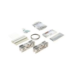 GEZE GLASKLEMMPATTEN-SET SILBER EV1 30MM FÜR GLASTÜR