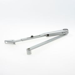 GEZE SCHERENARM SILBER FÜR TÜRSCHLIEßER TS4000/TS2000V/TS2000NV MIT MECHANISCHER FESTSTELLUNG